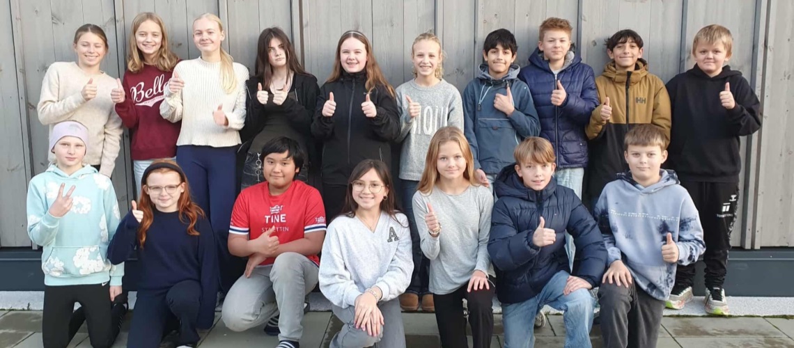 Gjengen frå årets Gledespatrulje.