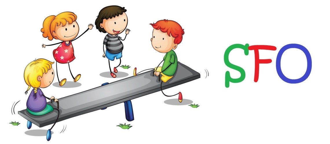 Bildet av lekende unger