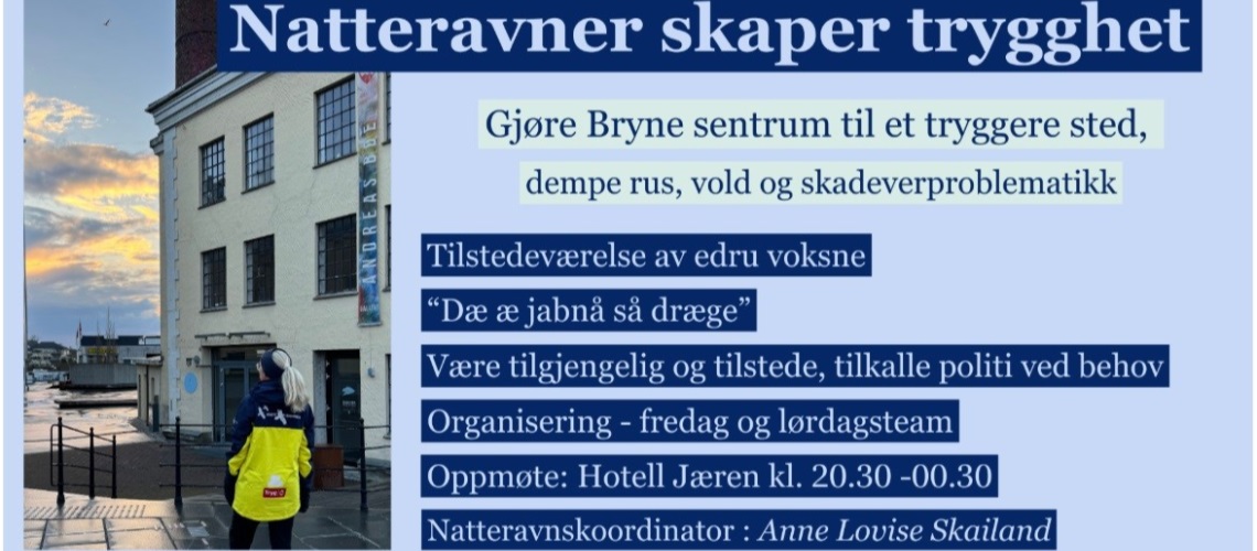 Natteramn på Bryne