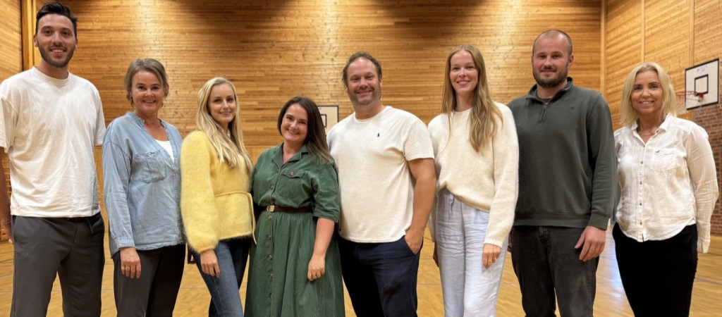 Bilde av årets lærere på 8. trinn.