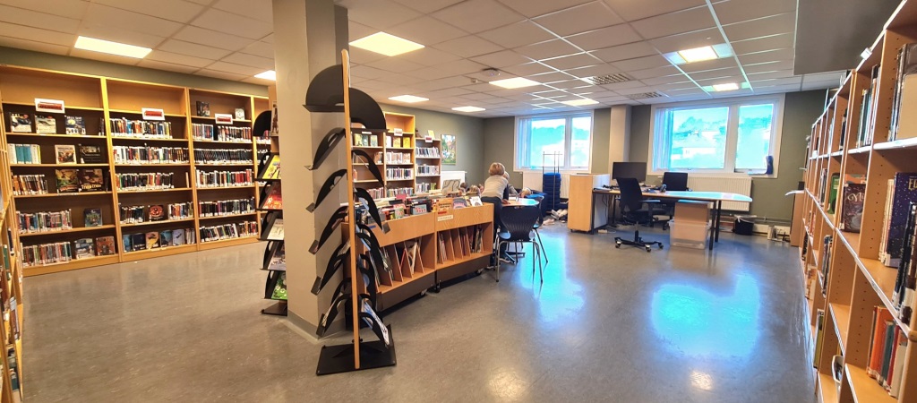 Skolebiblioteket på Lovisenlund skole