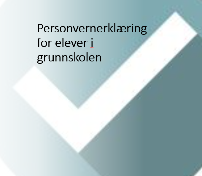 Personvernerklæring for elever i grunnskolen